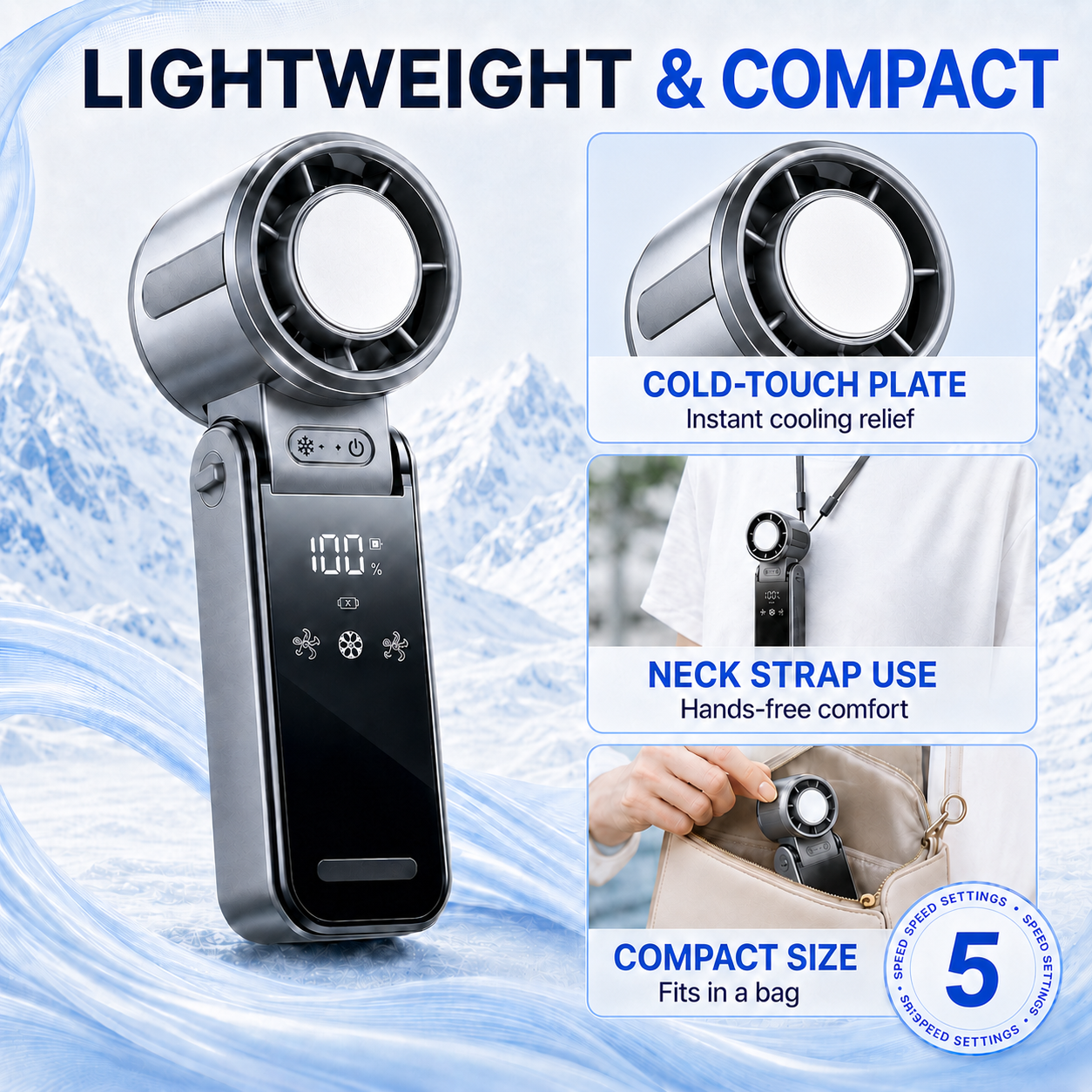 FrostAir Handheld Fan